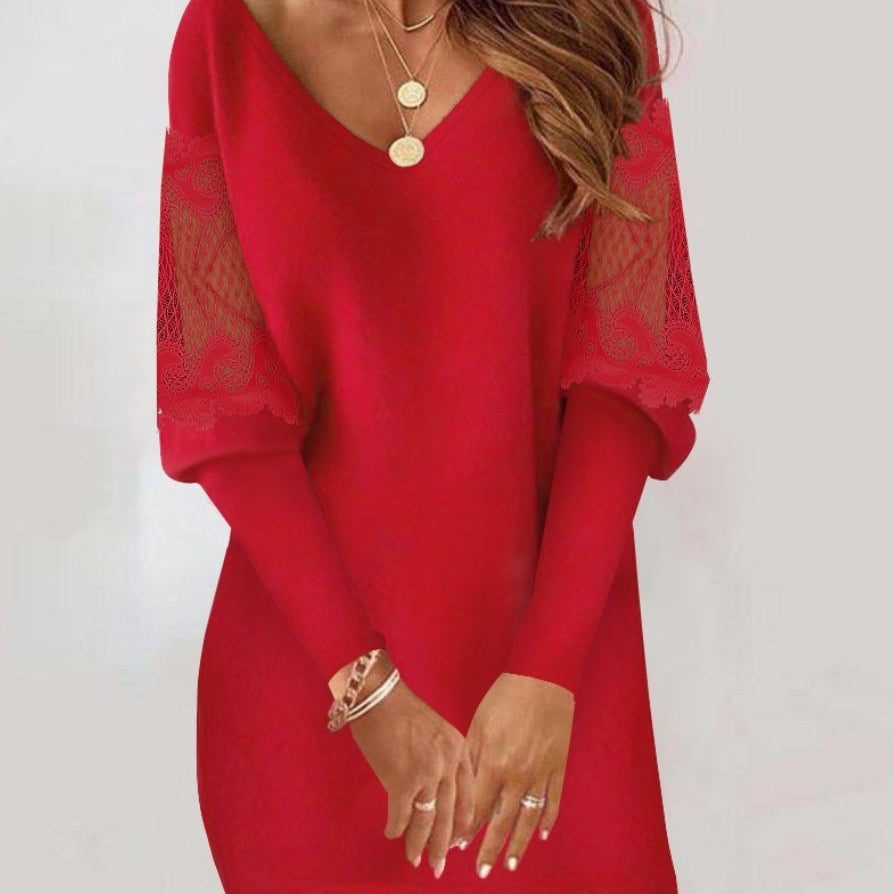 Simona – Abito elegante in pizzo