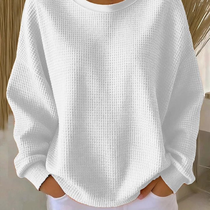 Nuria | Maglione Goffrato Classico