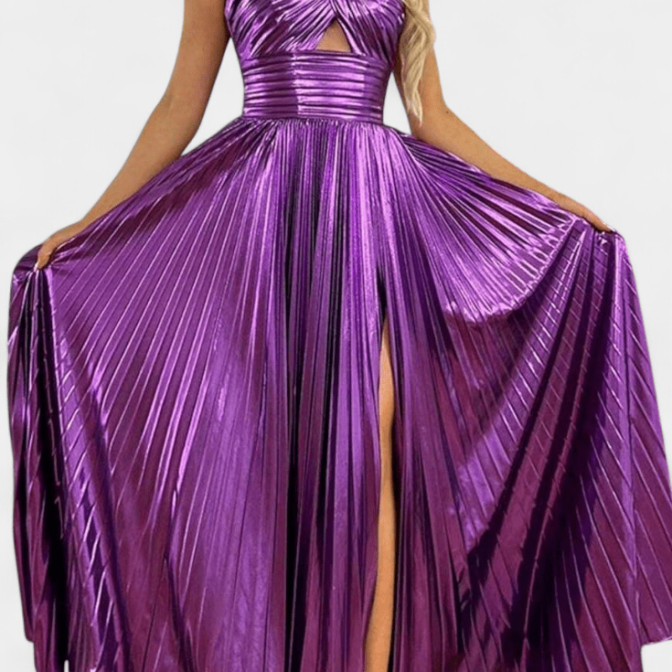 Aikaterini™ | Abito maxi lucido