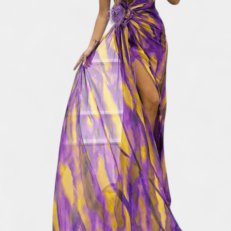 Aylin™ | Abito maxi colorato