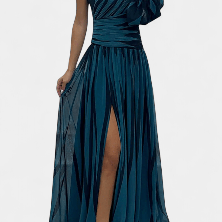 Bethania™ | Abito maxi a righe