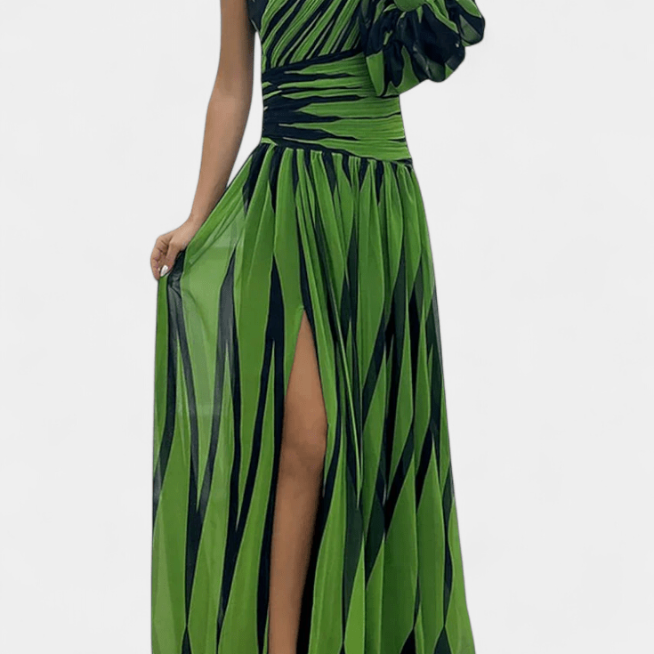 Bethania™ | Abito maxi a righe