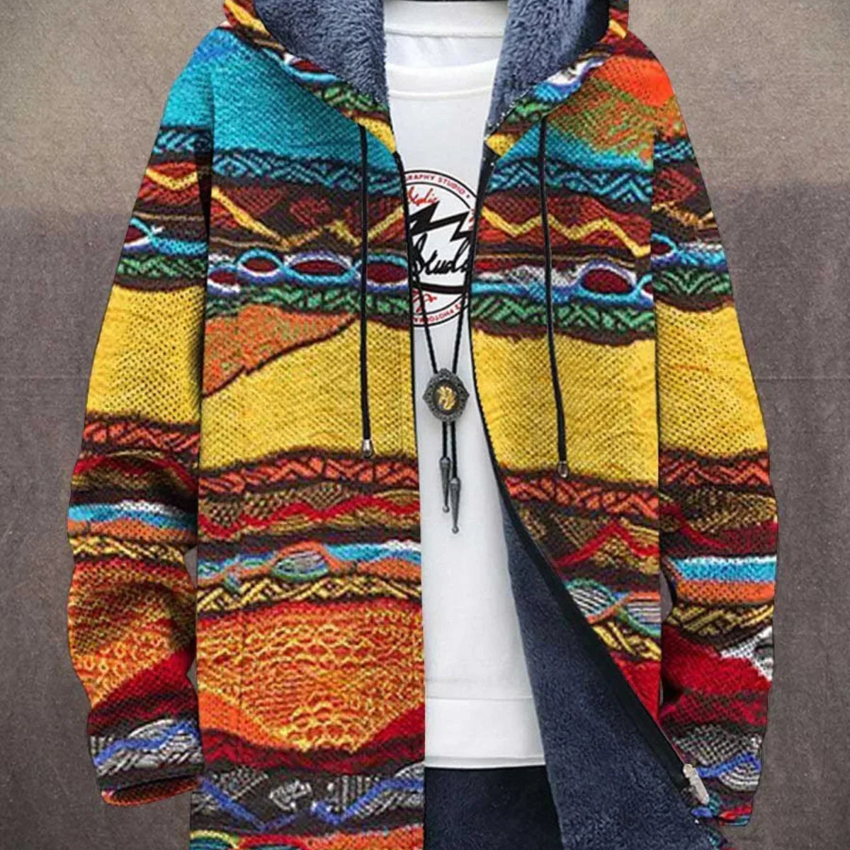 Giulia | Cardigan lussuoso con ispirazione artistica