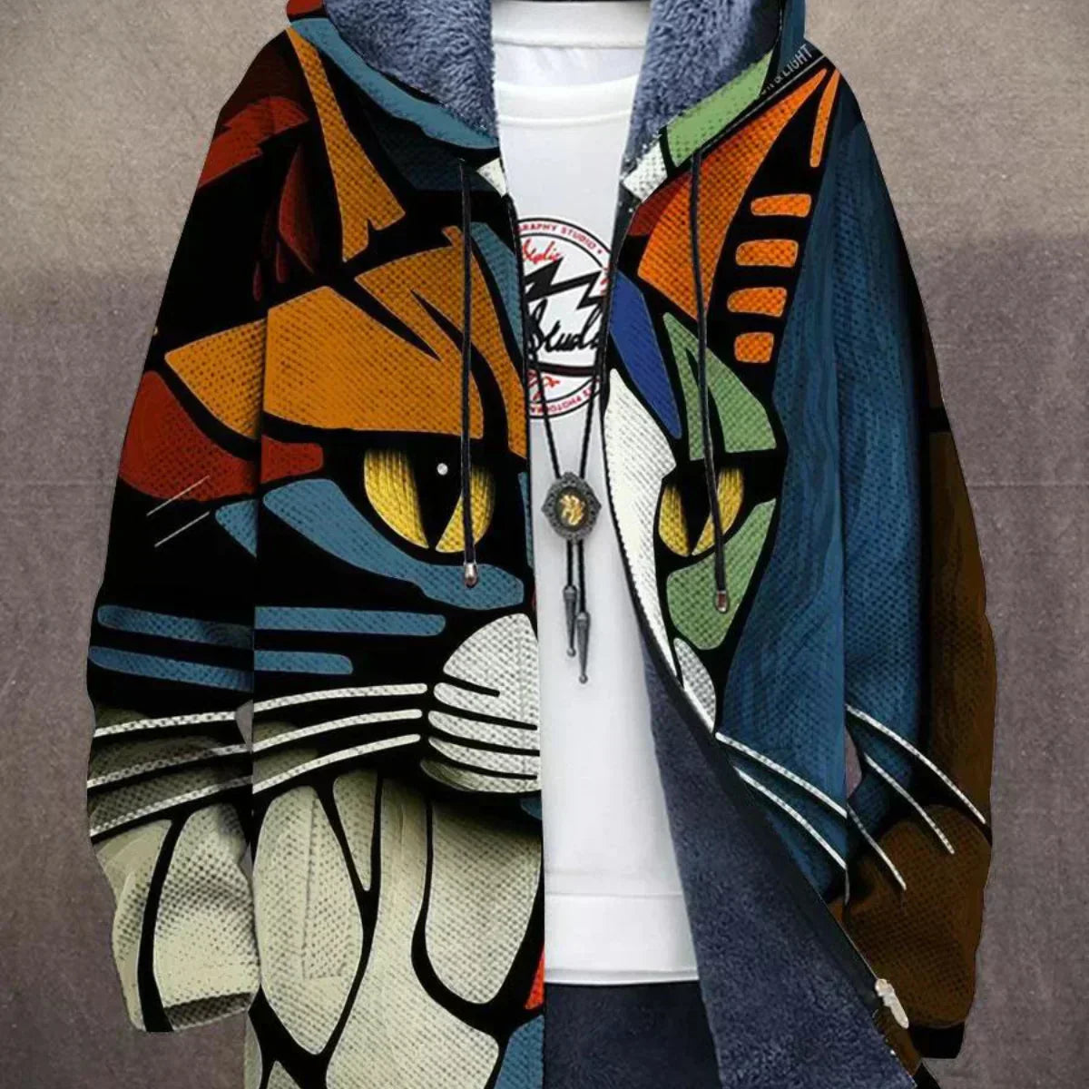 Giulia | Cardigan lussuoso con ispirazione artistica