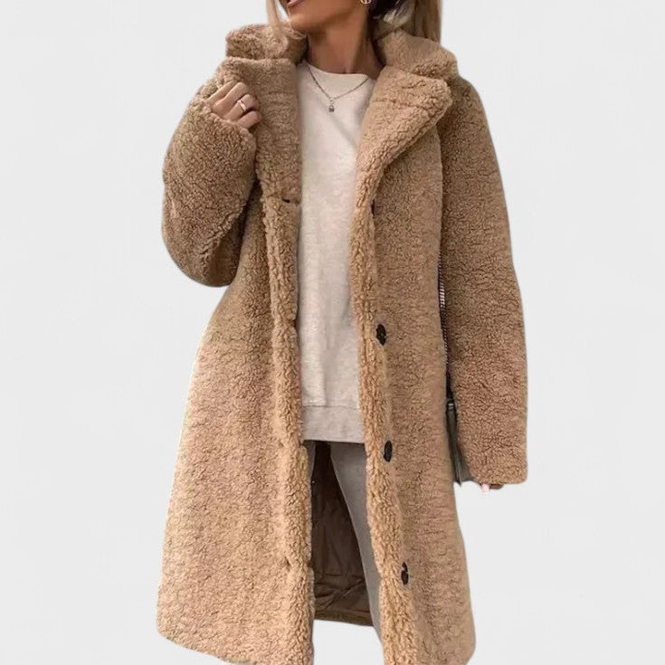 Eliana™ | Cappotto teddy elegante