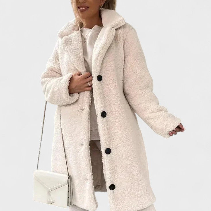 Eliana™ | Cappotto teddy elegante