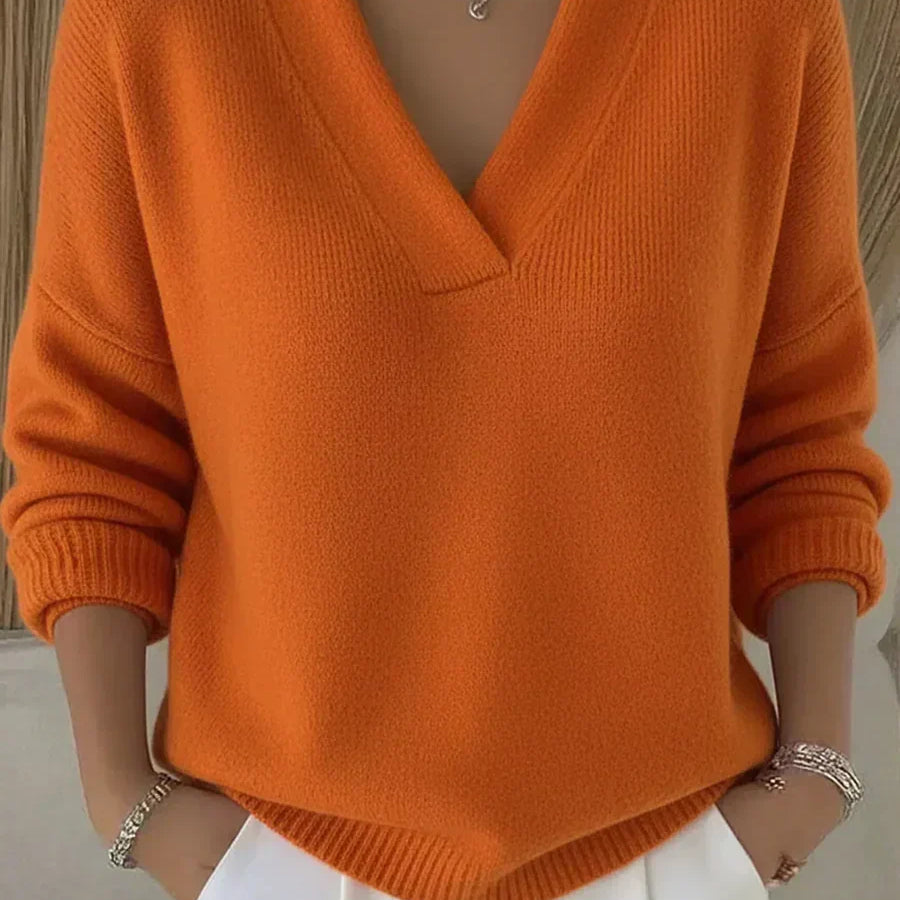 Violeta | Maglione Oversize con Collo a V