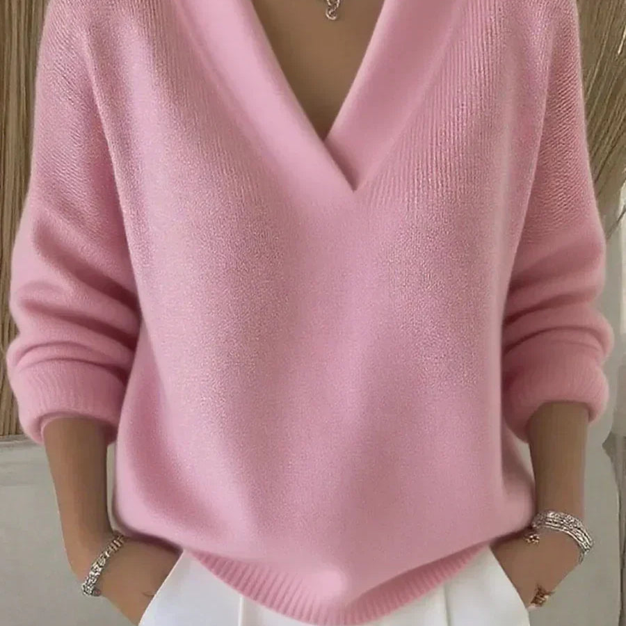 Violeta | Maglione Oversize con Collo a V