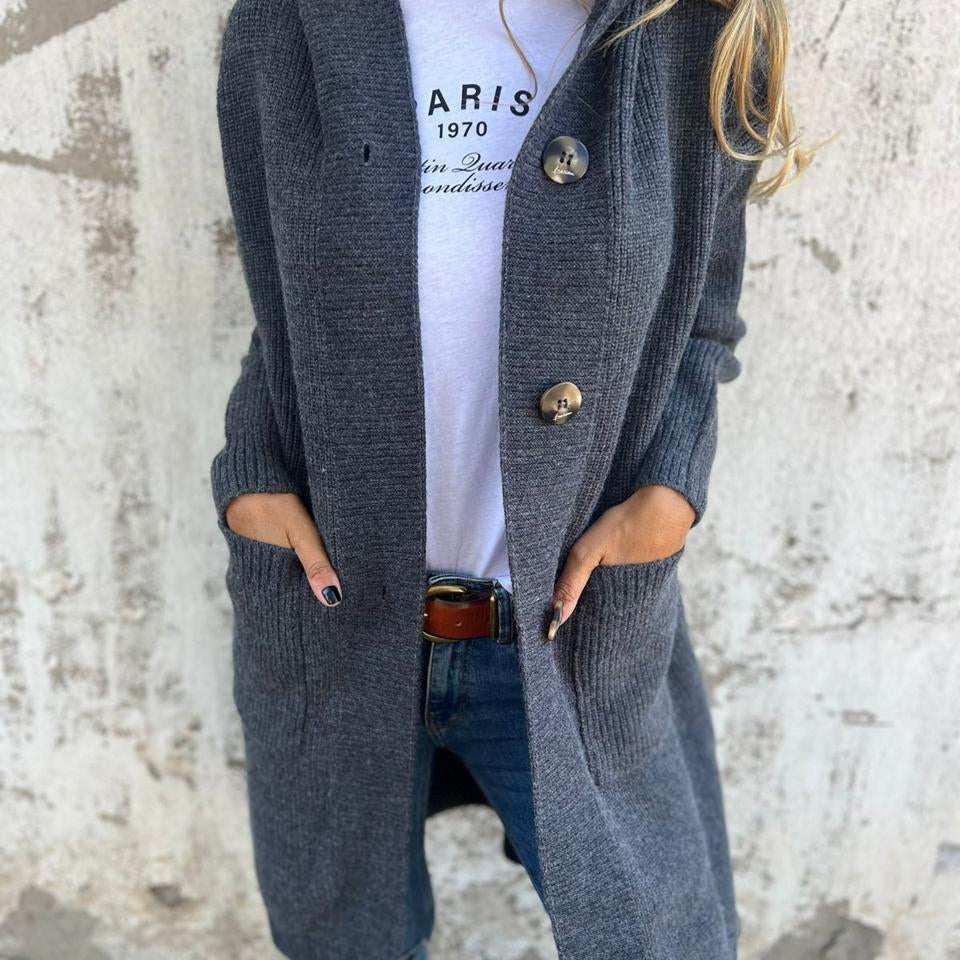 Giselle Cappotto Lungo In Maglia