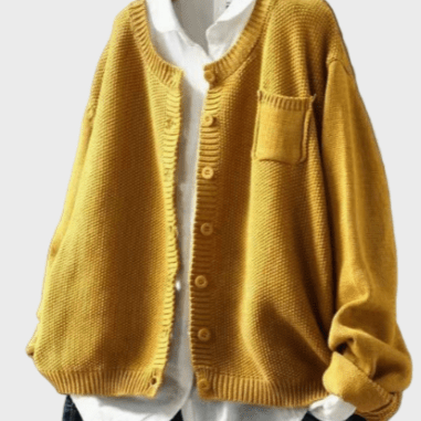 Cardigan lavorato a maglia morbido