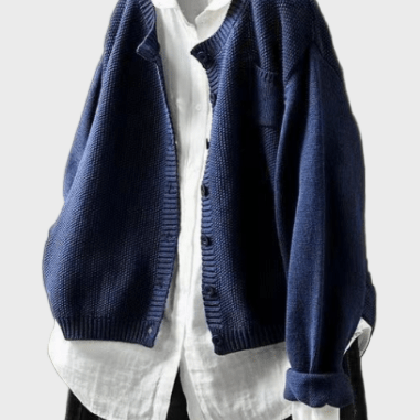Cardigan lavorato a maglia morbido