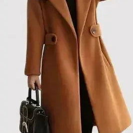 Cappotto con cintura