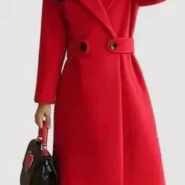 Cappotto con cintura
