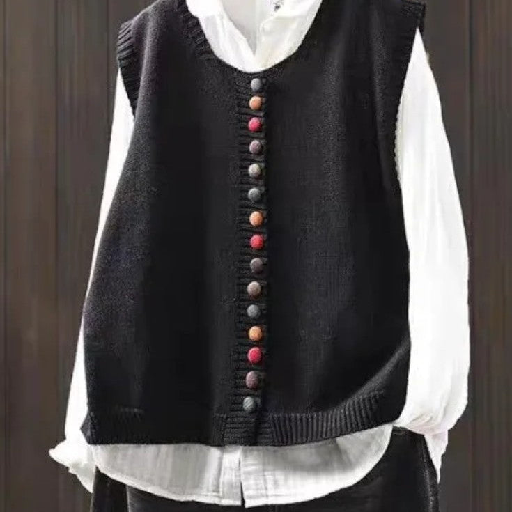 Karmen™ | Gilet Lavorato Elegante
