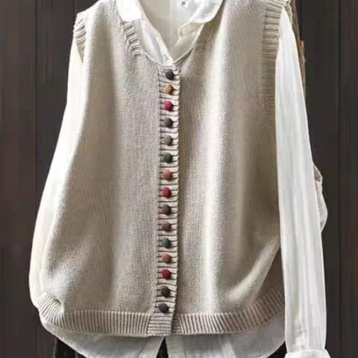 Karmen™ | Gilet Lavorato Elegante