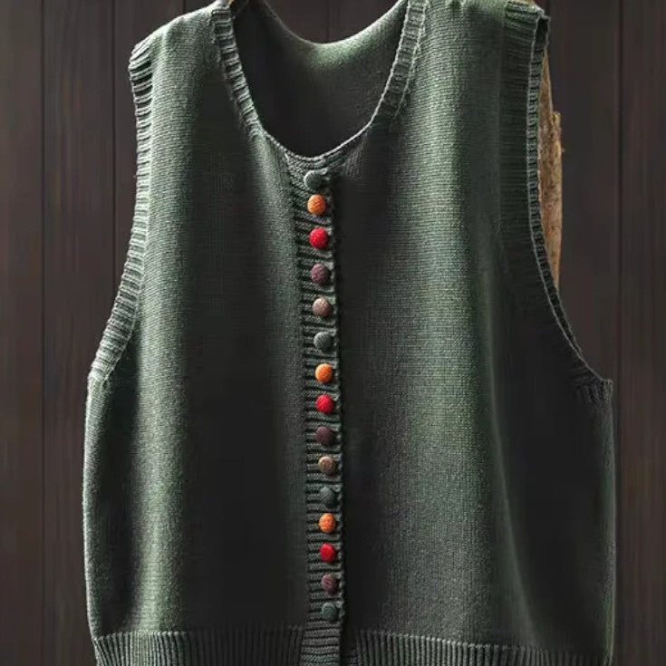 Karmen™ | Gilet Lavorato Elegante