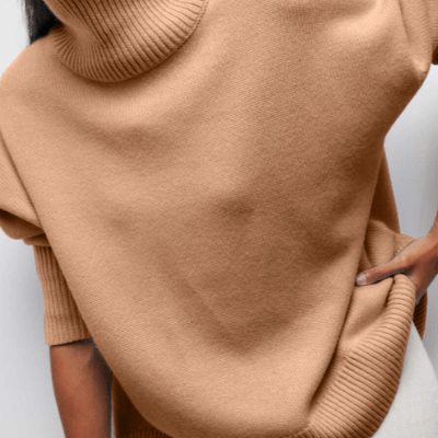 Katrielle™ Maglione con colletto alto