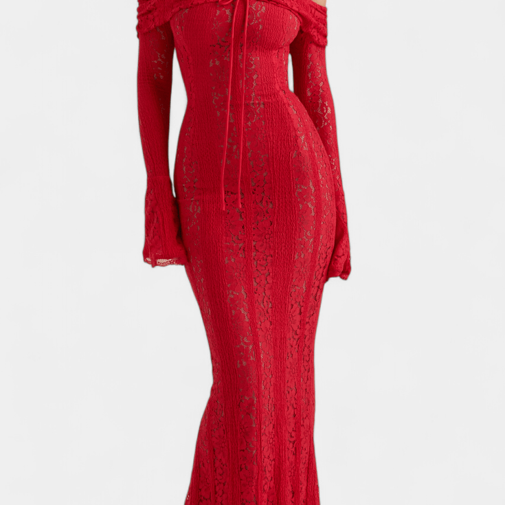 Rosalie™ | Abito elegante con spalle scoperte