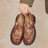 Scarpe Mary Jane con Cinturino a T