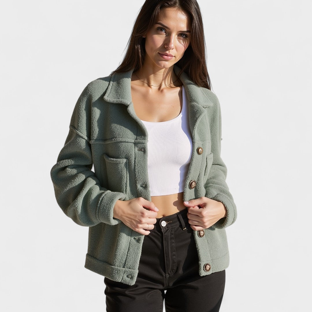 Selina™ Fleece giacca – Eleganza al caldo