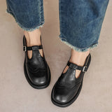 Scarpe Mary Jane con Cinturino a T