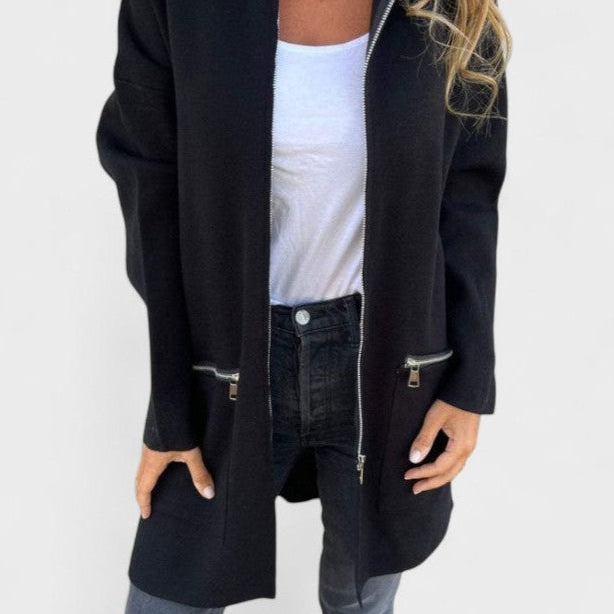 Veslina™ | Maglione Zip Elegante