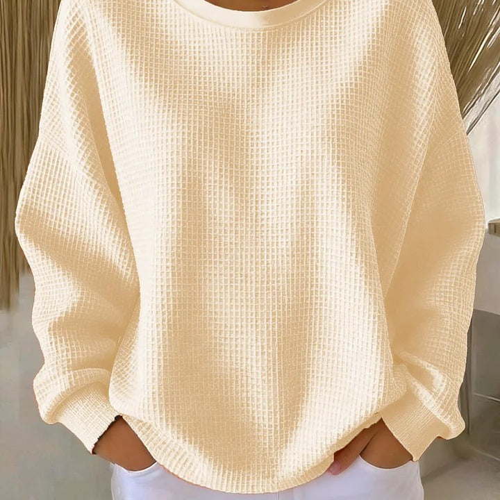 Nuria | Maglione Goffrato Classico